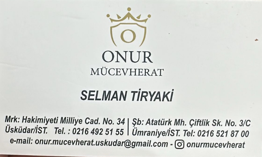 ONUR MÜCEVHERAT Logosu