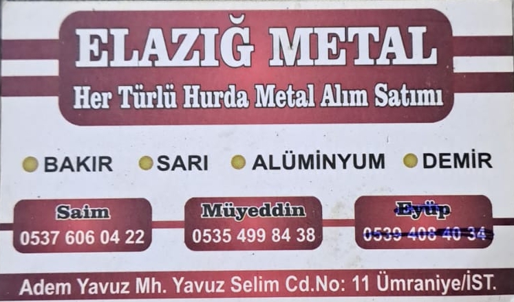 Elazığ Metal Logosu