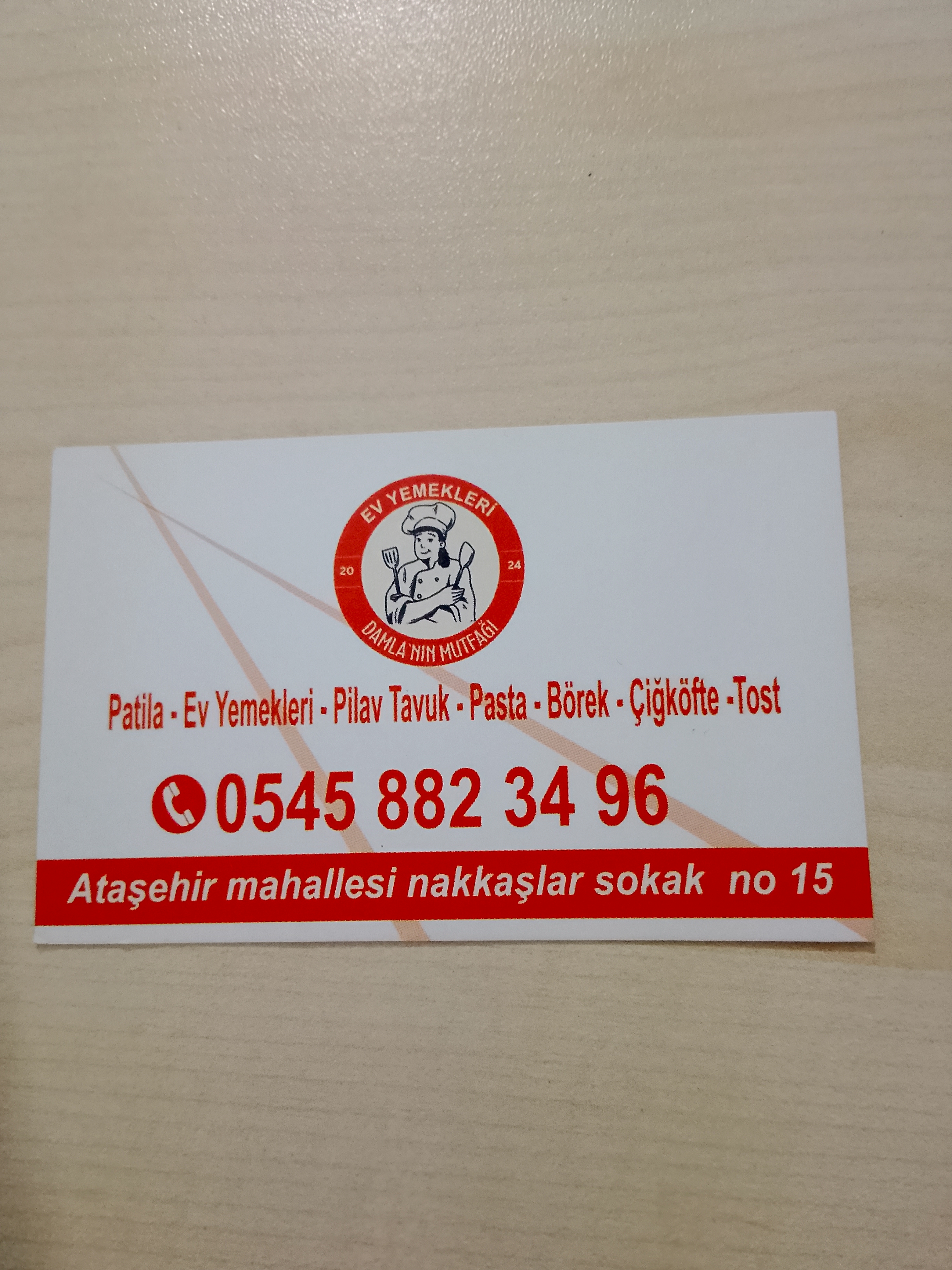 DAMLA'NIN MUTFAĞI Logosu