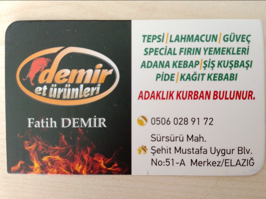 Demir et ürünleri Logosu