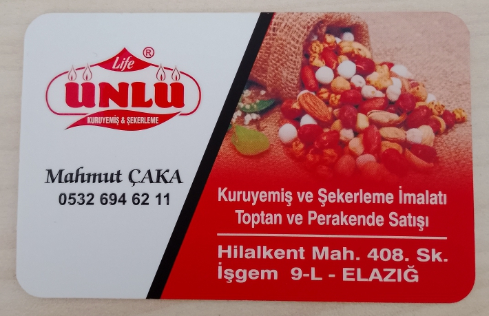 ÜNLÜ KURUYEMİŞ- ŞEKERLEME Logosu