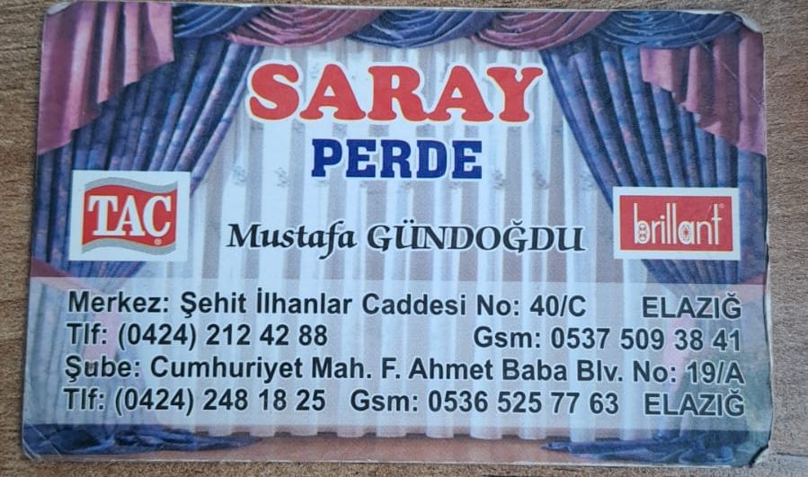 SARAY PERDE Logosu