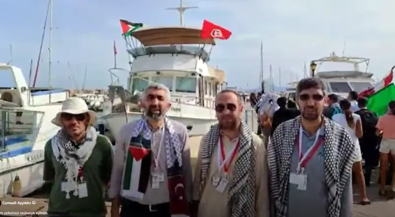 Manşet: Bizimeller 23 Ekibinden Gazze Yolcularına Teşekkür