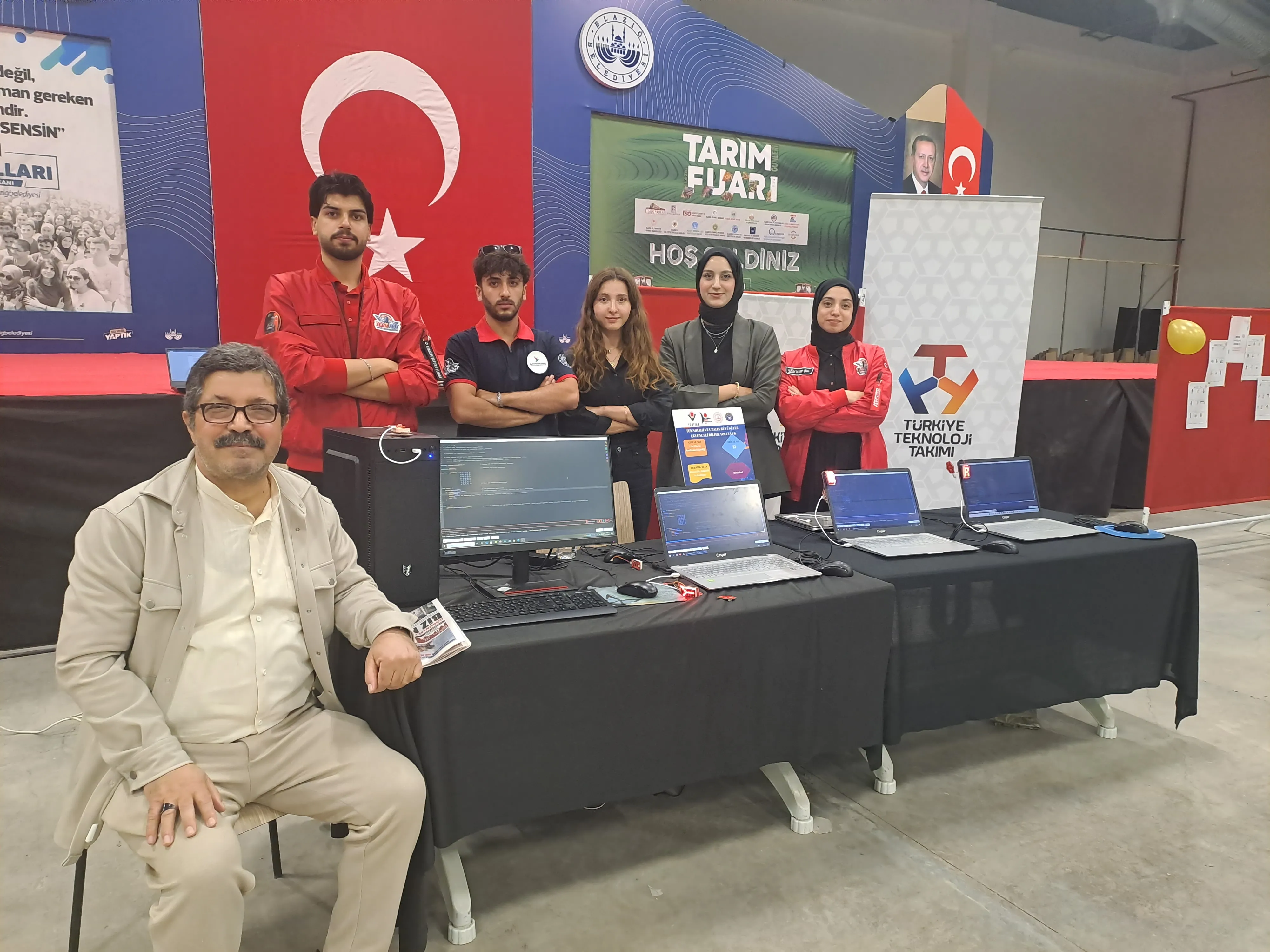 TEKNOLJI FUARINA KATILDIK