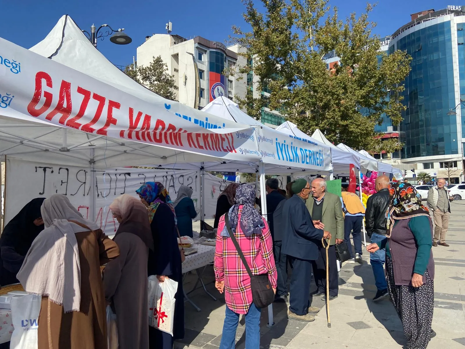 ELAZIĞ'DA GAZZE İÇİN BİRLİK BERABERLİK GÜNÜ !