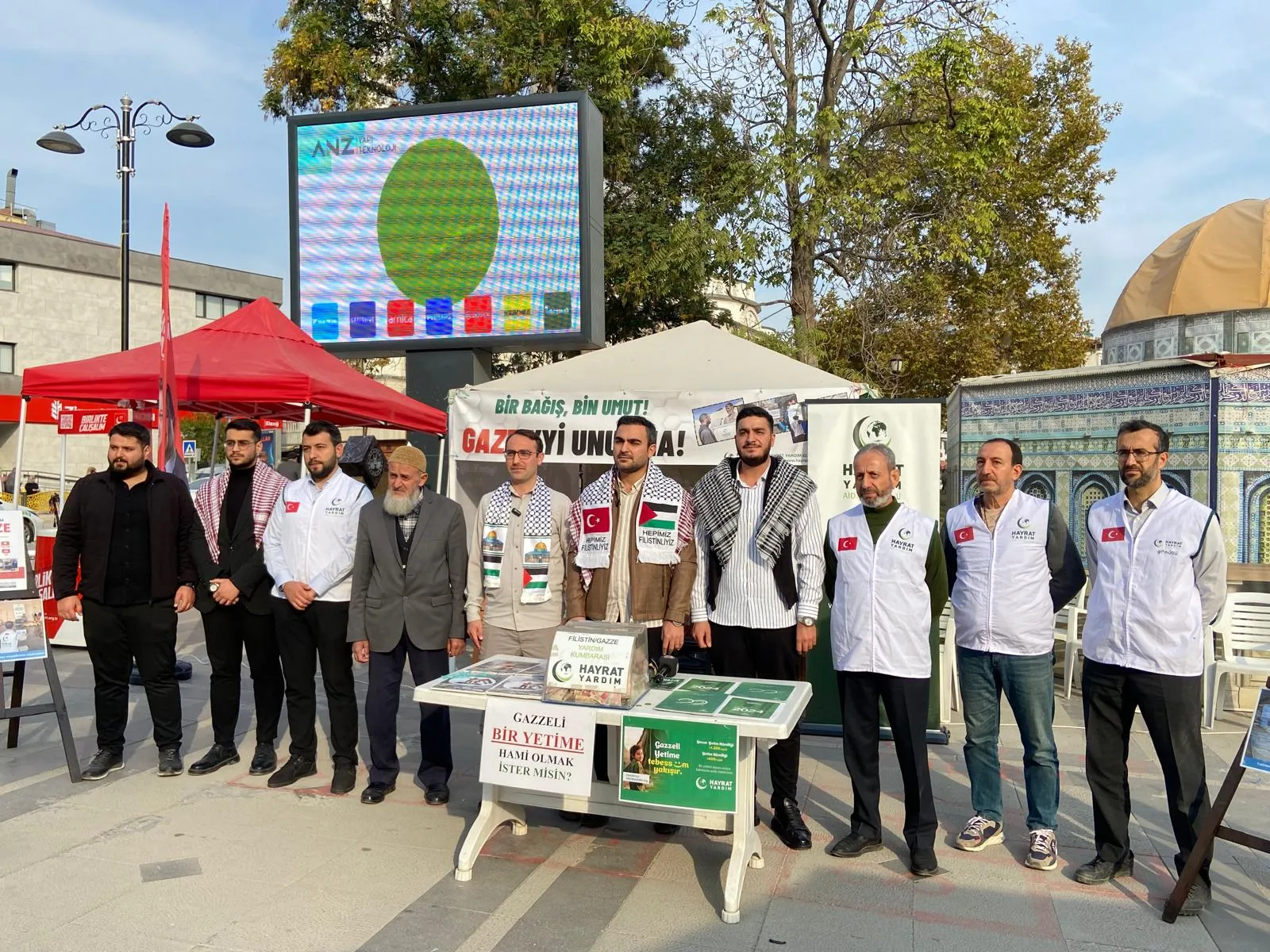 Manşet: ELAZIĞ'DAN GAZZE'YE MİLYONLUK DESTEK