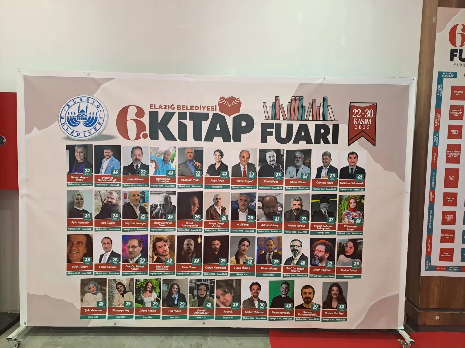 Manşet: ELAZIĞ KİTAP FUARI AÇİLDI