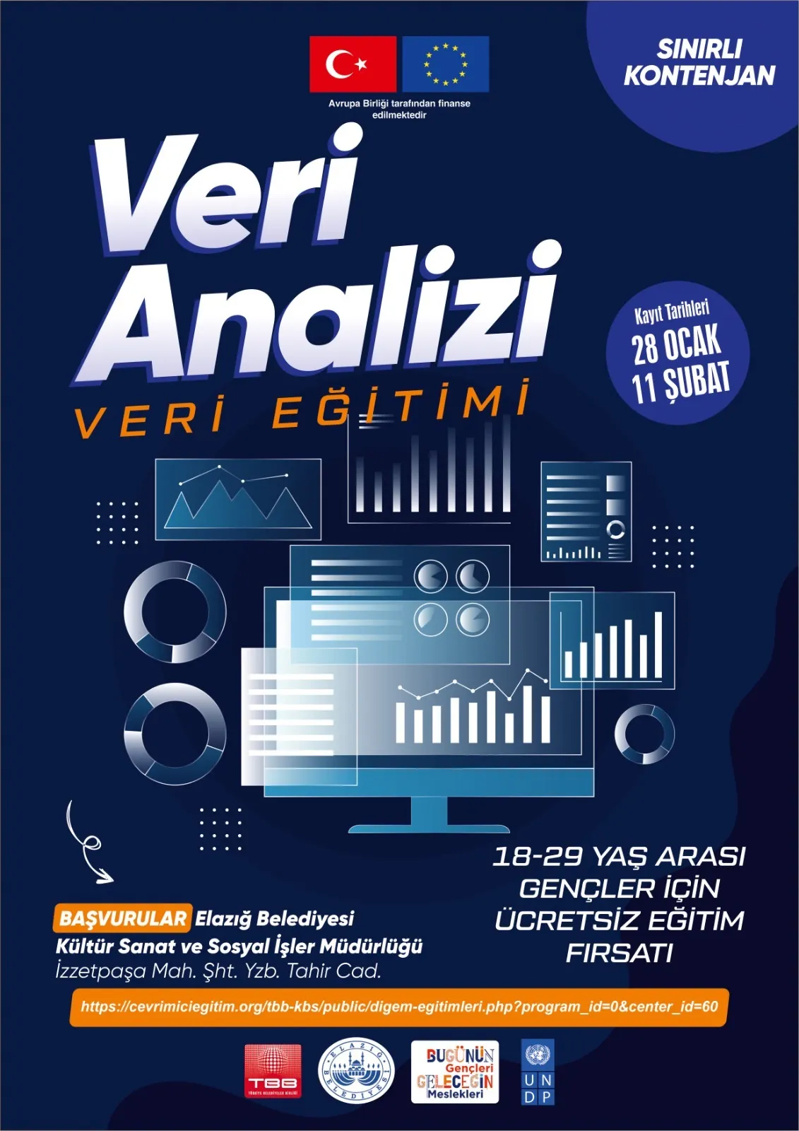 Manşet: ELAZIĞ BELEDİYESİ’NDEN E-TİCARET VE VERİ ANALİZİ EĞİTİMLERİ