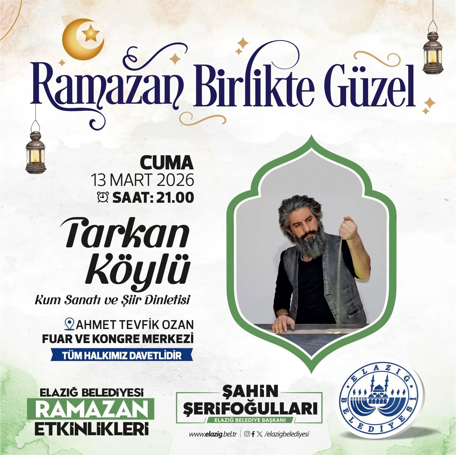 Manşet: ELAZIĞ’DA RAMAZAN BU AKŞAM BİR BAŞKA GÜZEL