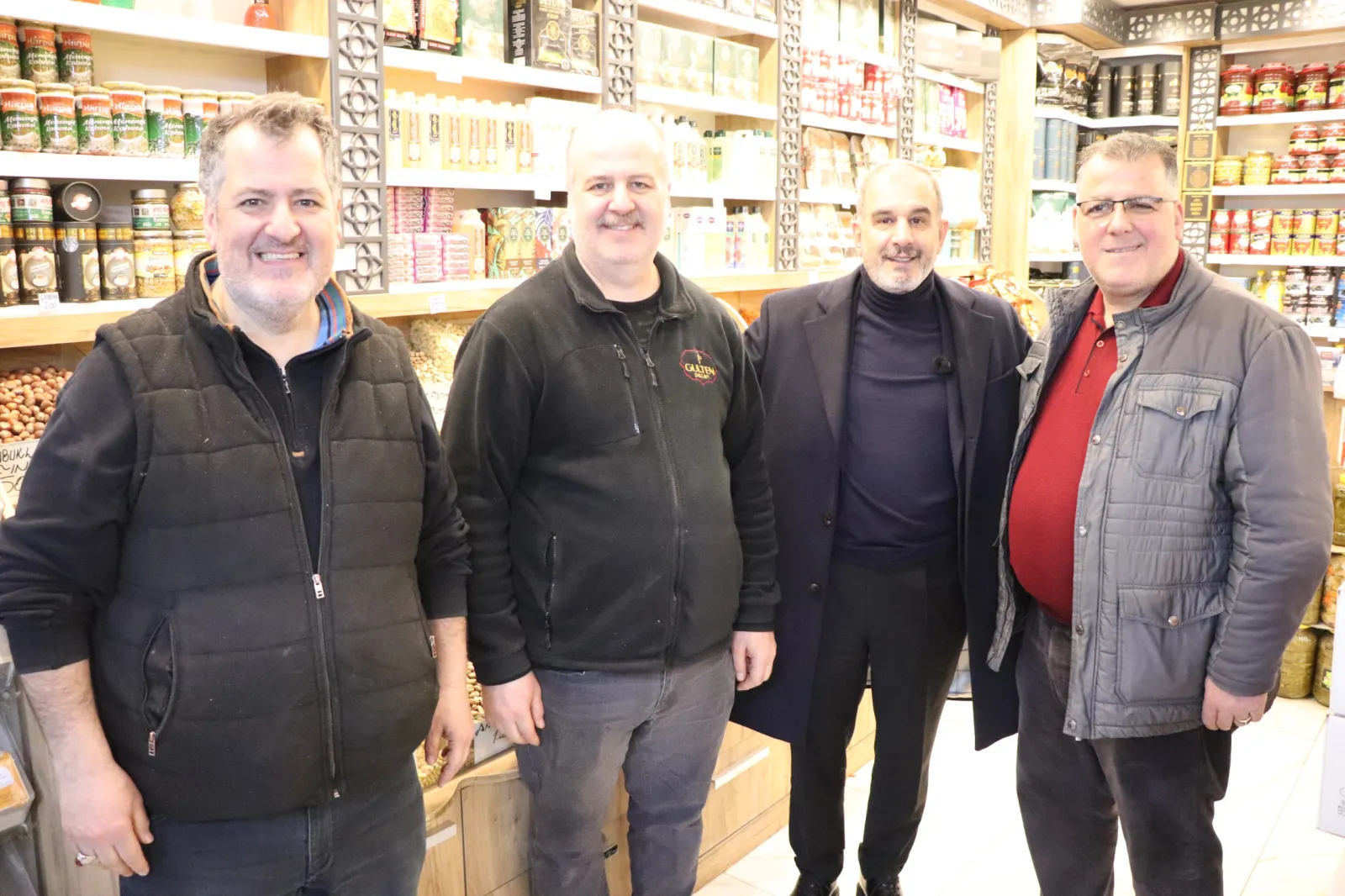 Manşet: BAŞKAN ALAN'DAN BAYRAM ÖNCESİ ESNAF ZİYARETİ