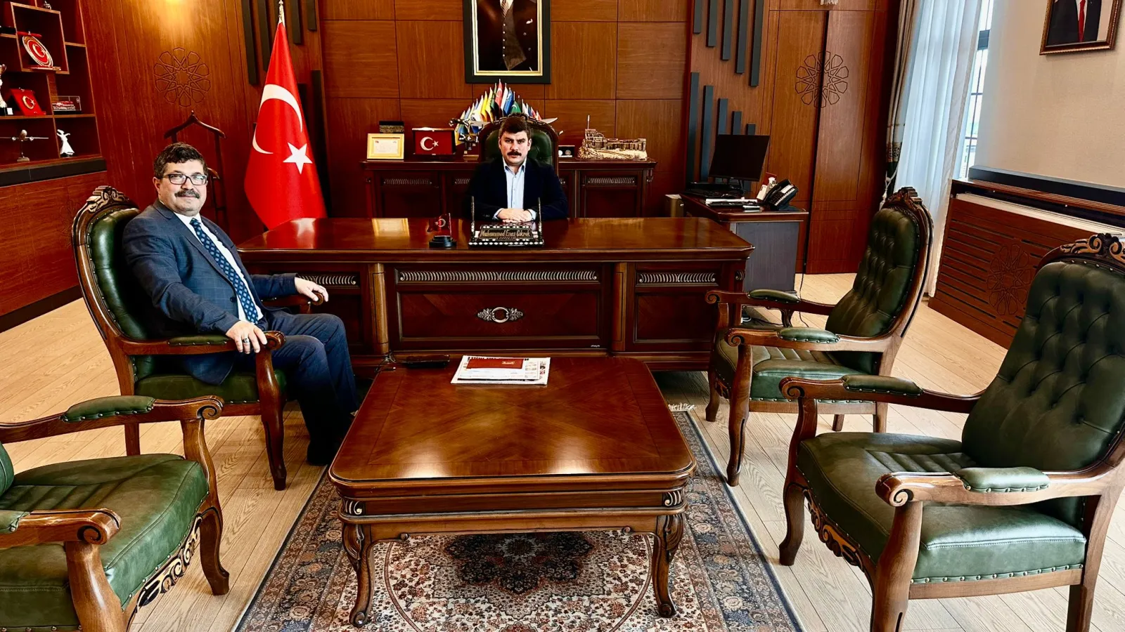 Manşet: BİLGE MEDYA23 OLARAK BASKİL KAYMAKAMINI ZİYARET ETTİK