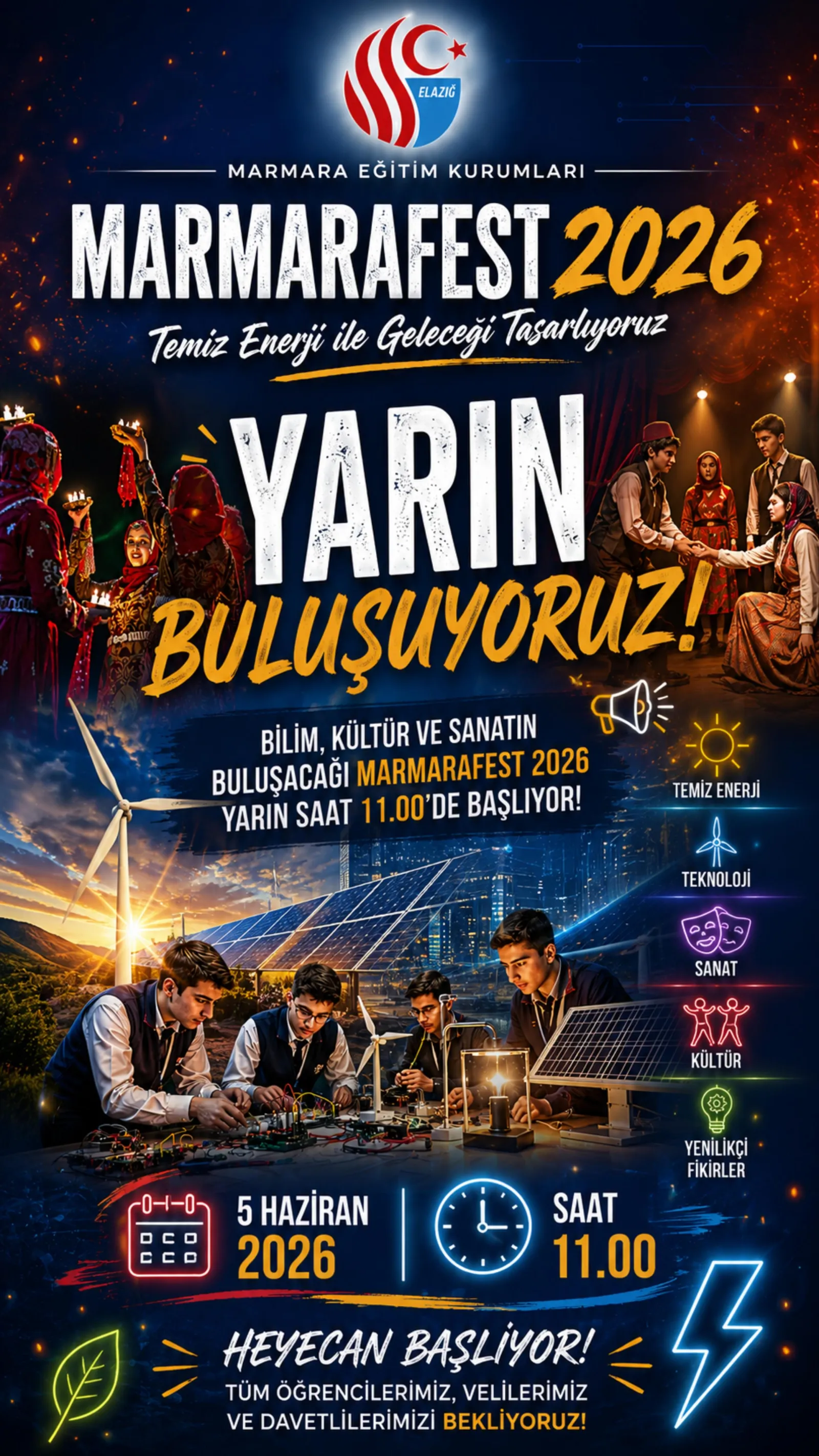 Manşet: NARMARA EĞİTIM KURUMLARI MARMARAFEST BAŞLIYOR