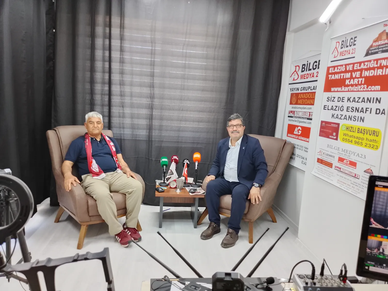 Manşet: ŞEREF TUTAŞ, BİLGE MEDYA23 SPOR PENCERESİ KONUĞU OLDU: “ELAZIĞ SEVDASI HAYATIMIN HER DÖNEMİNDE SÜRECEK”