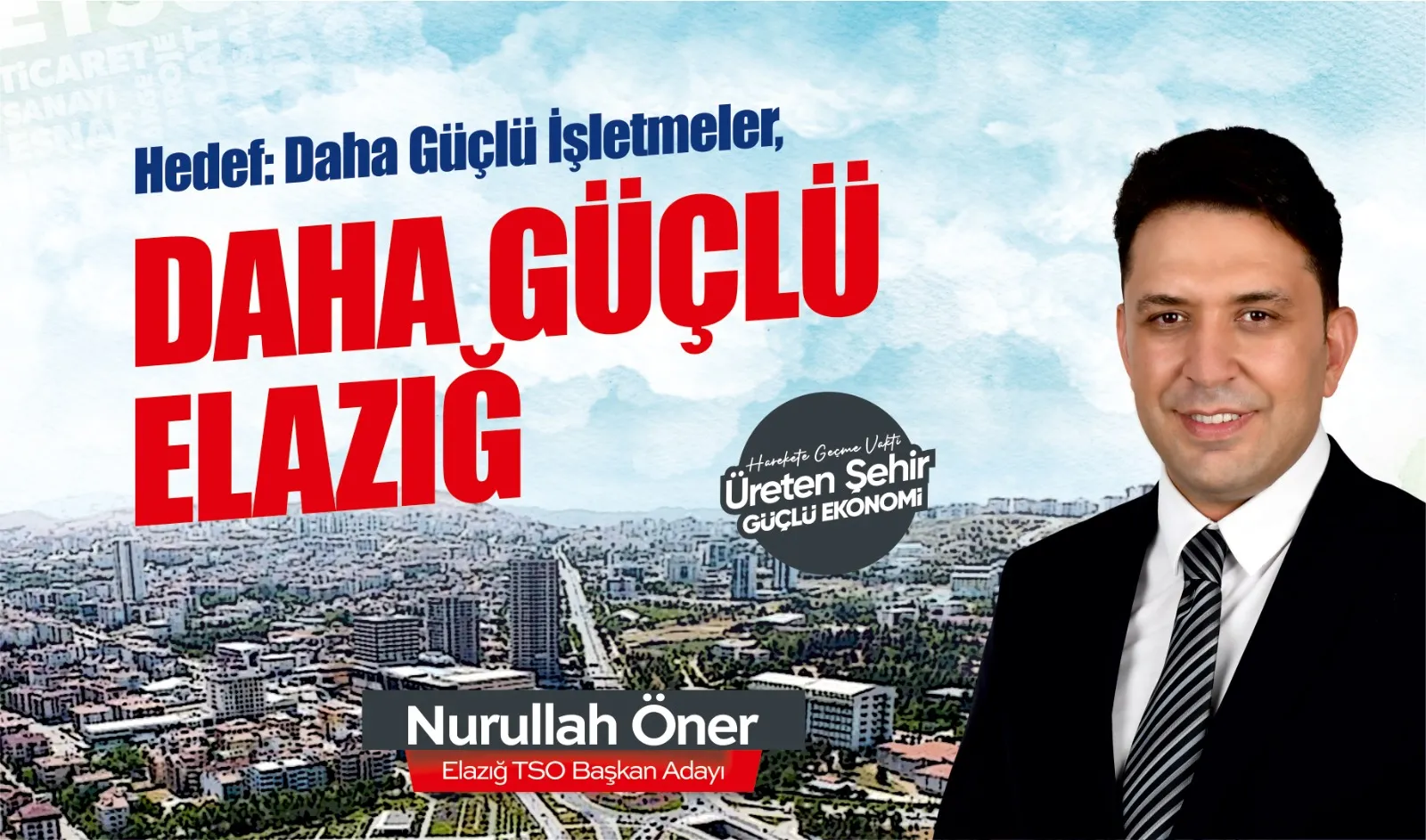 Manşet: NURULLAH ÖNER SAHADAN GELEN TALEPLERİ PROJELERE DÖNÜŞTÜRÜYOR