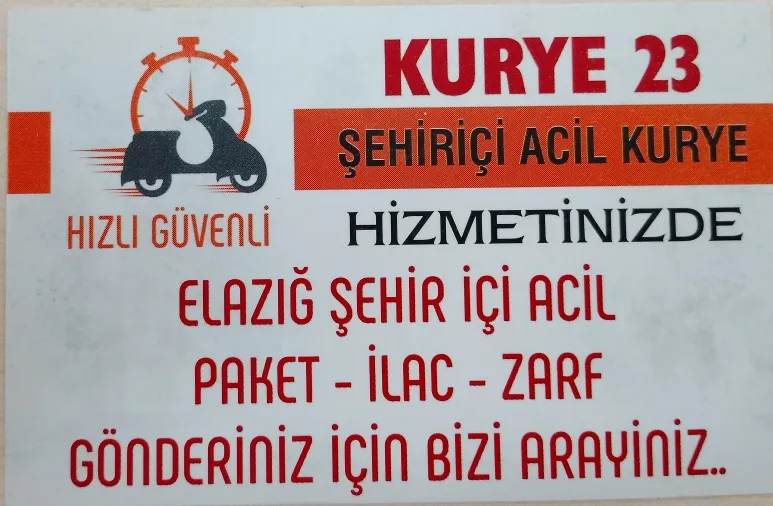Manşet: BİLGEHANE ORGANİZASYON'DAN YENİ HİZMET: KURYE 23 ŞEHİR İÇİ KURYE HİZMETİ BAŞLADI
