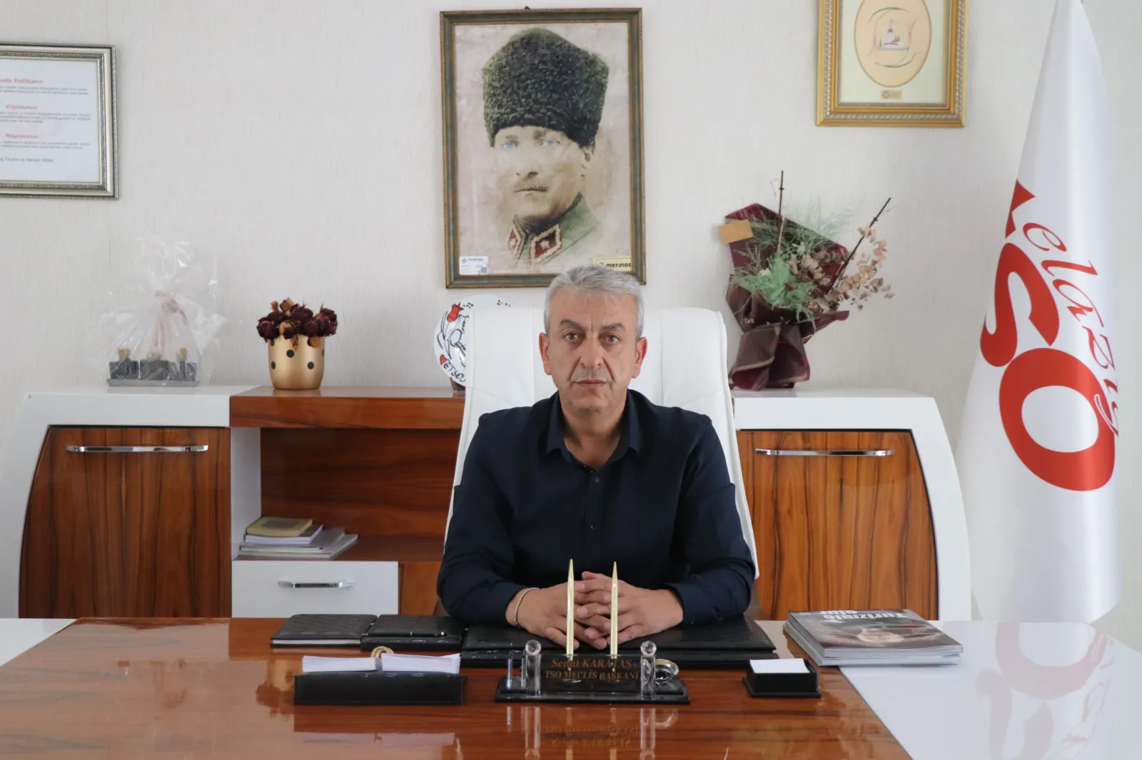 Manşet: ELAZIĞ TSO MECLİS BAŞKANI SEDAT KARATAŞ, SEÇİM SÜRECİYLE İLGİLİ İDDİALARA CEVAP VERDİ