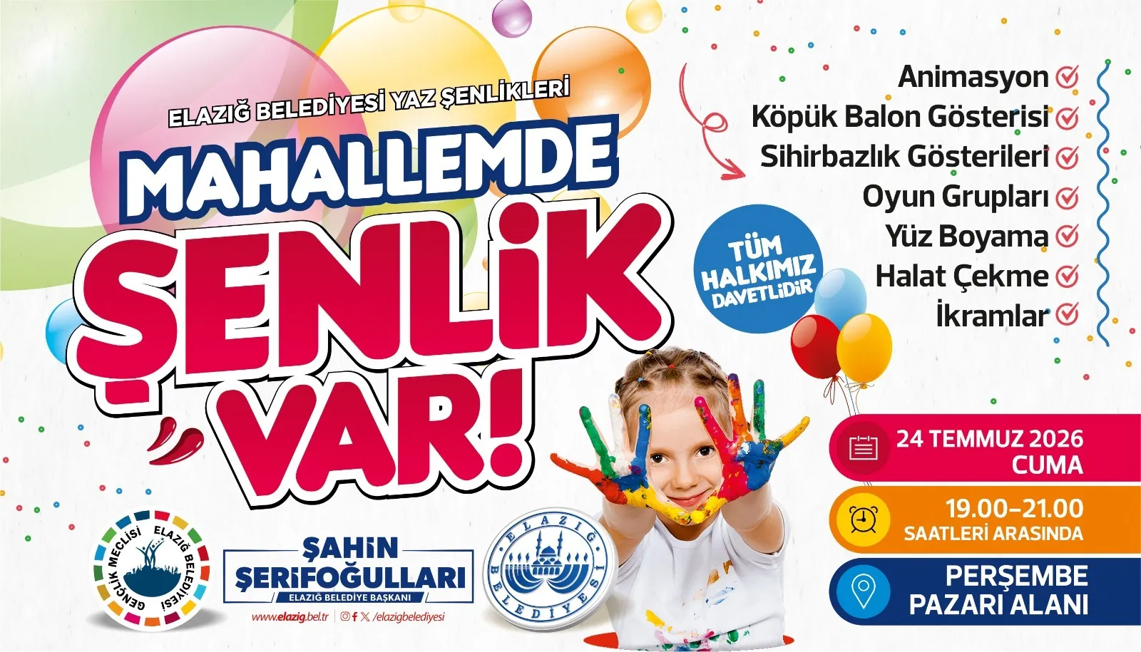 Manşet: “MAHALLEMDE ŞENLİK VAR” PROGRAMLARI DEVAM EDİYOR