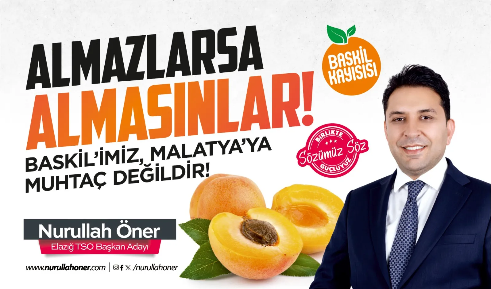 Manşet: ALMAZLARSA ALMASINLAR; BASKİLİMİZ MALATYA’YA MUHTAÇ DEĞİLDİR