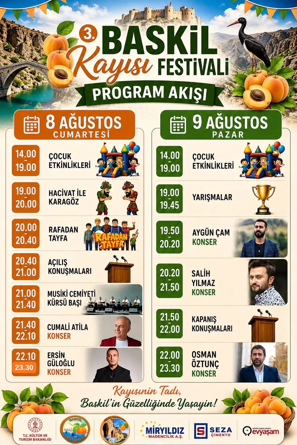 Manşet: BASKİL KAYISI FESTİVALİ BAŞLIYOR