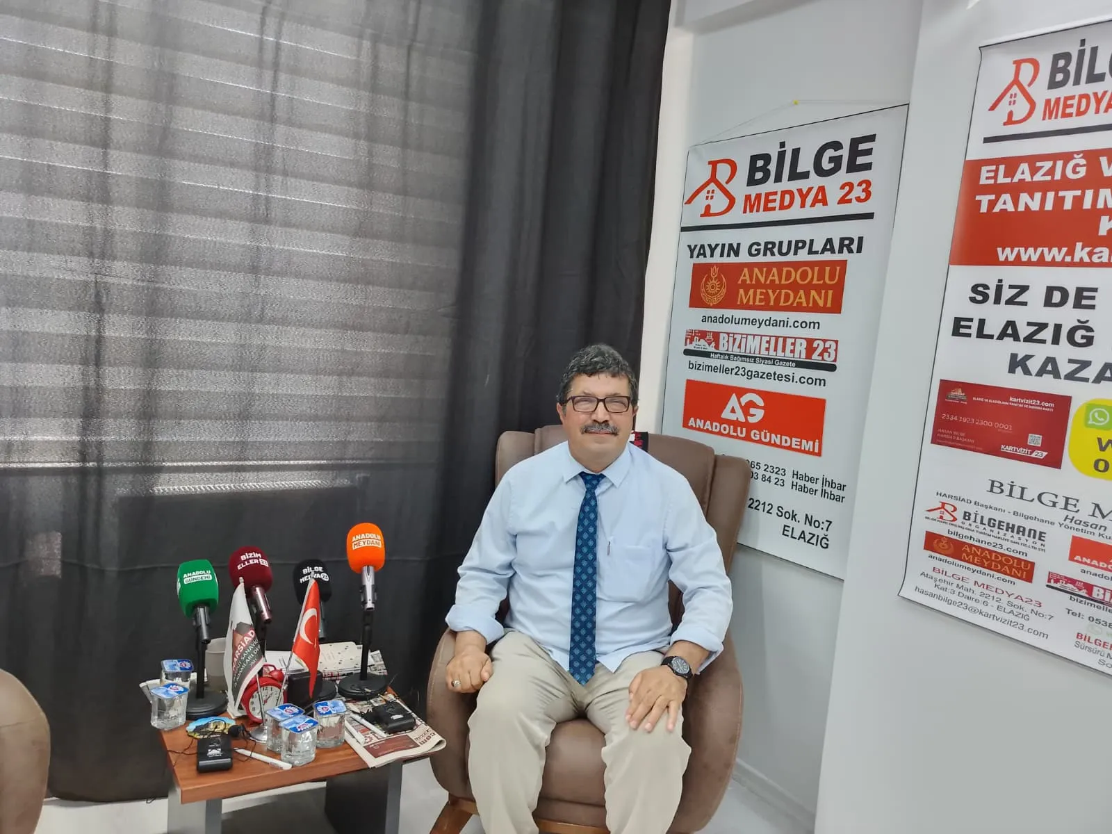 Manşet: ŞEHİR PENCERESİ’NDE HASAN BİLGE: “ŞEHRİMİZ İÇİN HERKES ELİNİ TAŞIN ALTINA KOYMALI”