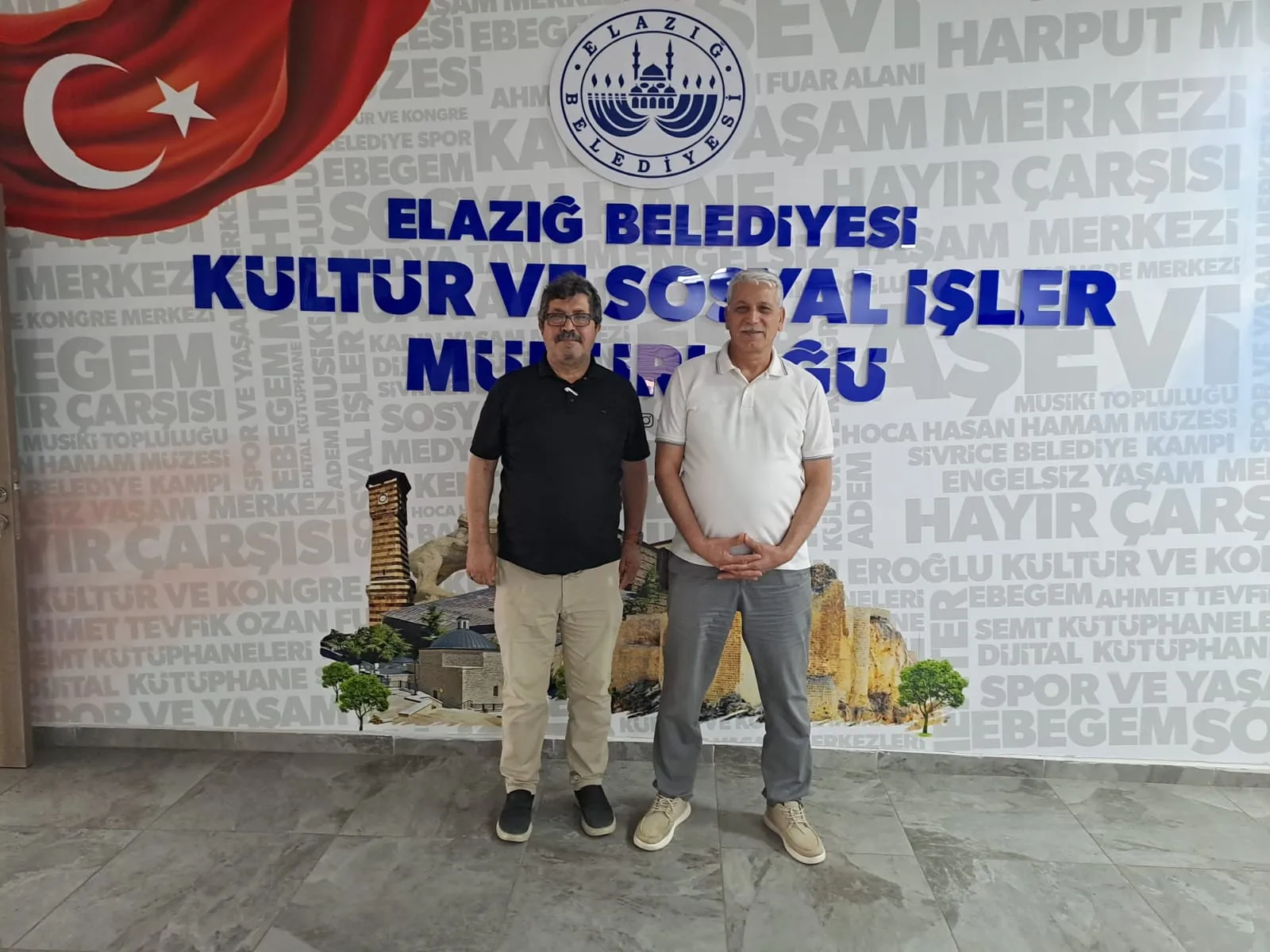 Manşet: BİLGE MEDYA 23’TEN ELAZIĞ BELEDİYESİ KÜLTÜR MÜDÜRÜ MEHMET KARAASLAN’A ZİYARET